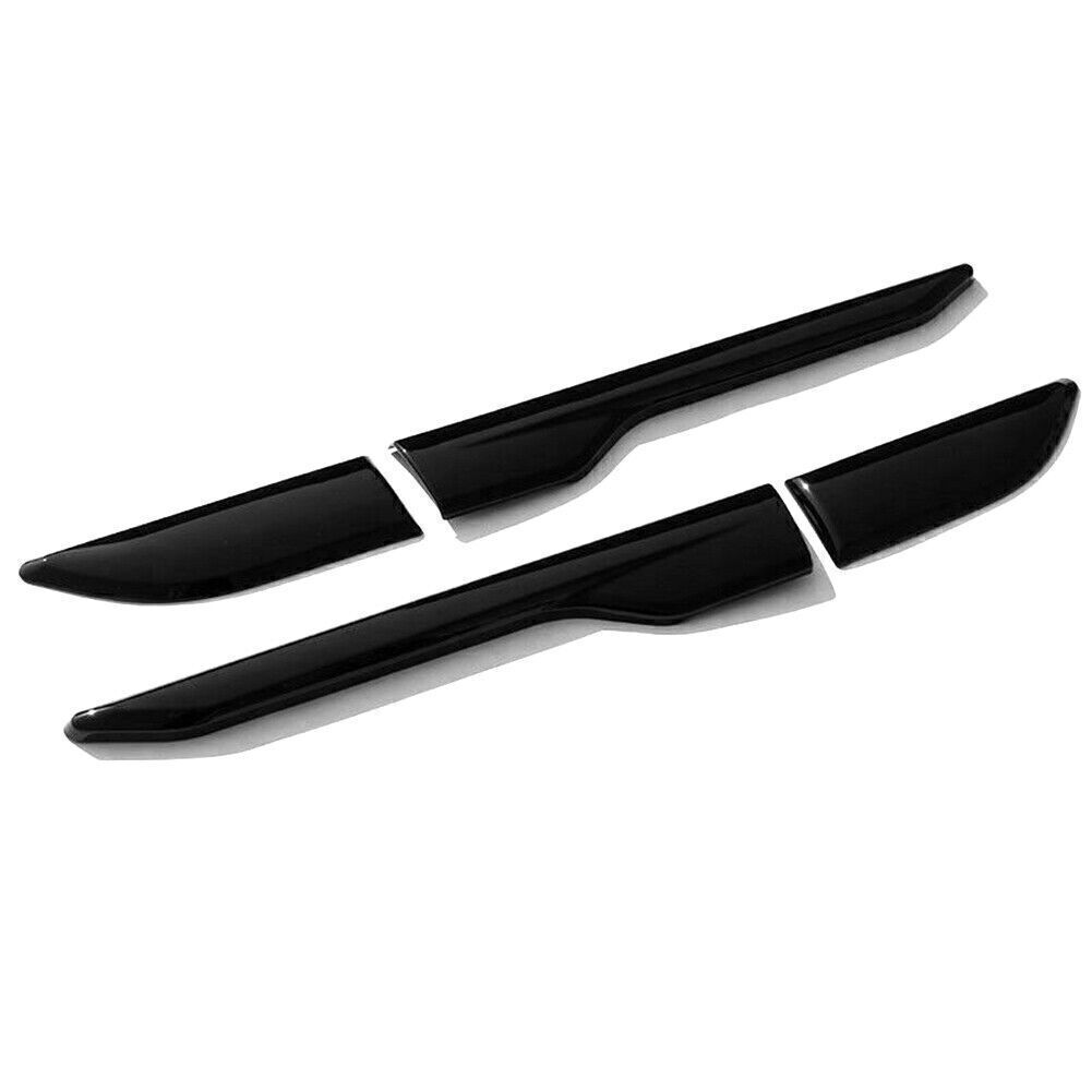 Side Fender Air wing Vent Cover Trim for Range Rover EVOQUE 2012-18 Gloss Black