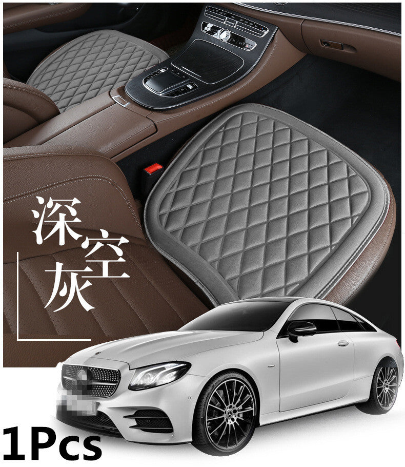 Car Front for Seat Cover Office Chair Home Driver Cushion Breathable Gray Washable
