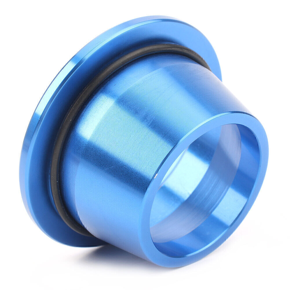CNC Motorcycle Exhaust Pipe Cover Ring Cap Tip for Yamaha T-max 530 2017-18 BLUE