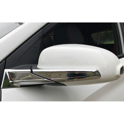 for Hyundai Kona 2018-2022 Chrome Outer Car Side Door Mirror Strips Cover Trims