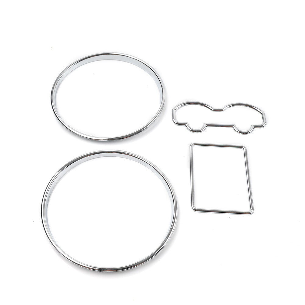 Speedometer Gauge Dial Rings Trim for VW for Golf MK4 for Passat B5 T4 Van for Jetta 4 for Bora