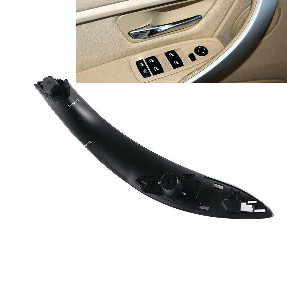 Black Inner Trim Pull Door Handle Rear Left for BMW F30 F31 M3 F80 51427281465