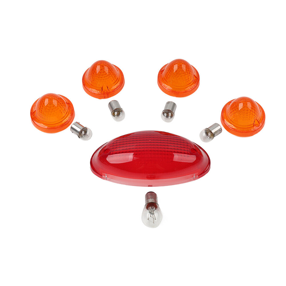Turn Signals Cover Tail Light Lens fits For T100 Scrambler Speedmaster Roadster
