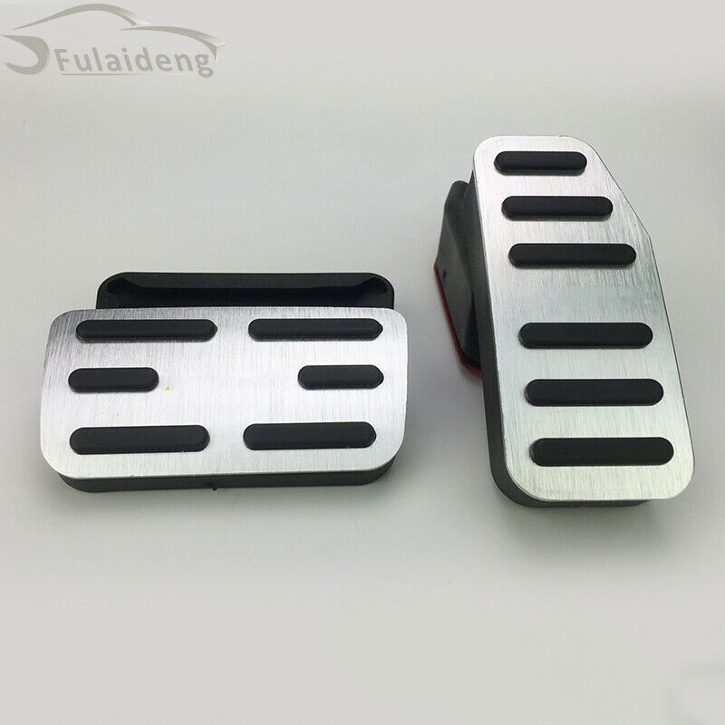 Brake Pedal Accelerator Pedal Cover for Honda HR-V Vezel 2016-22 Black Aluminum
