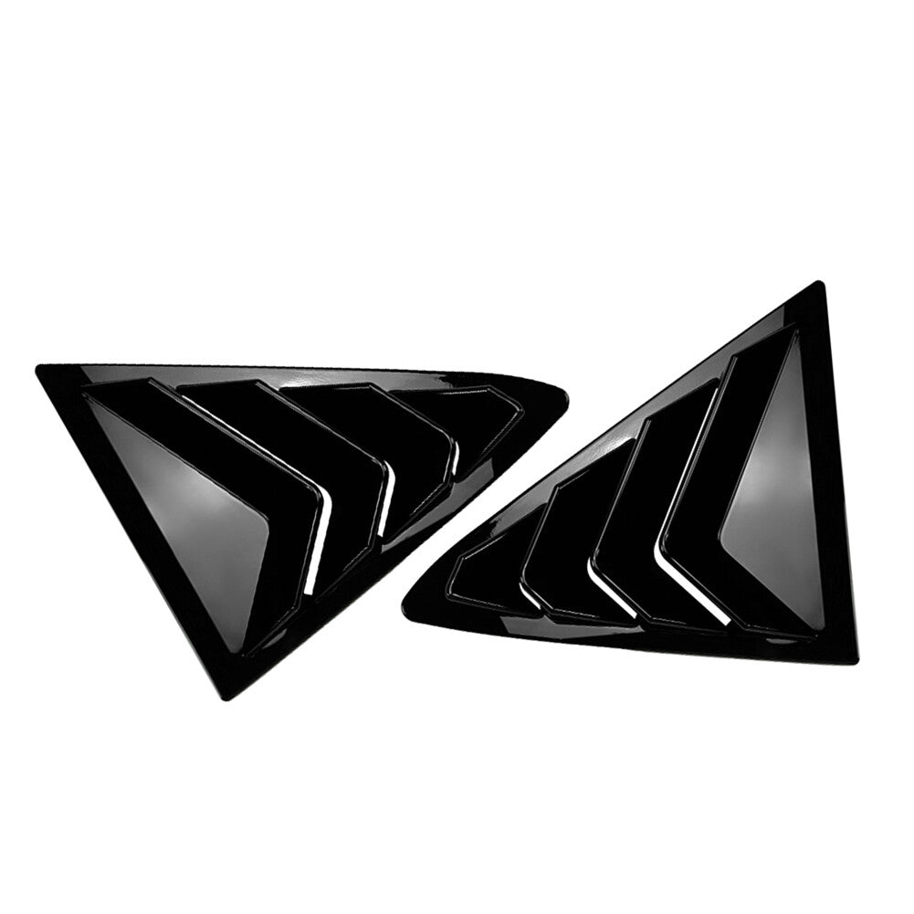 Rear Window Louver Shutter Cover Trim for ford Fiesta MK8 2018-2024