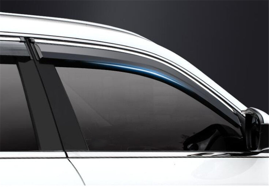 For 2020-2024 for Cadillac CT5 Black Acrylic Window Visor Shades Sun Rain Guard 4P