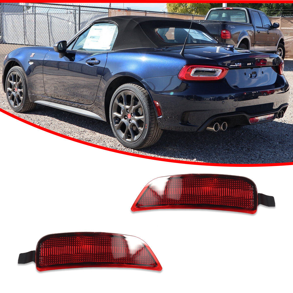 Blood Red lens rear fender side marker light for Mazda Miata MX-5 2016-23- v