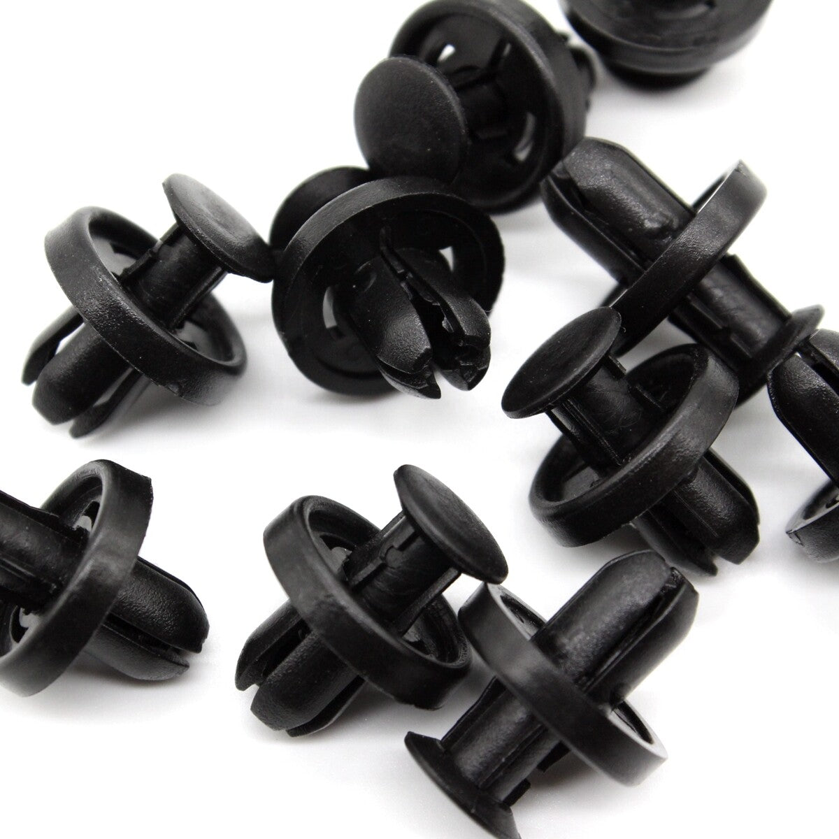10 Clips Fender Liner, Engine Cover Push-Type Retainers for Subaru 909140065