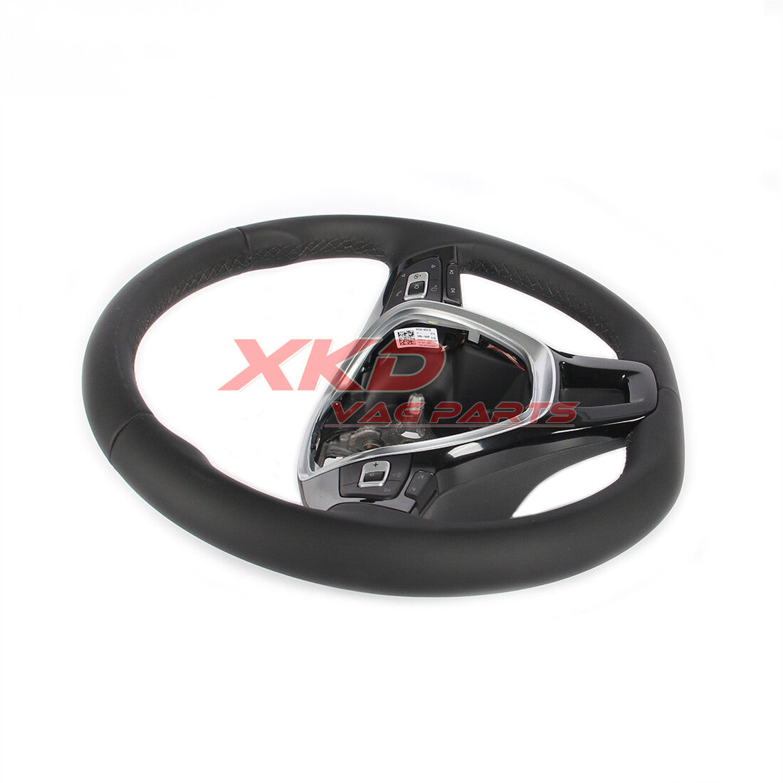 Black leather multi-function steering wheel for Volkswagen for Jetta MK6 and for Golf MK7