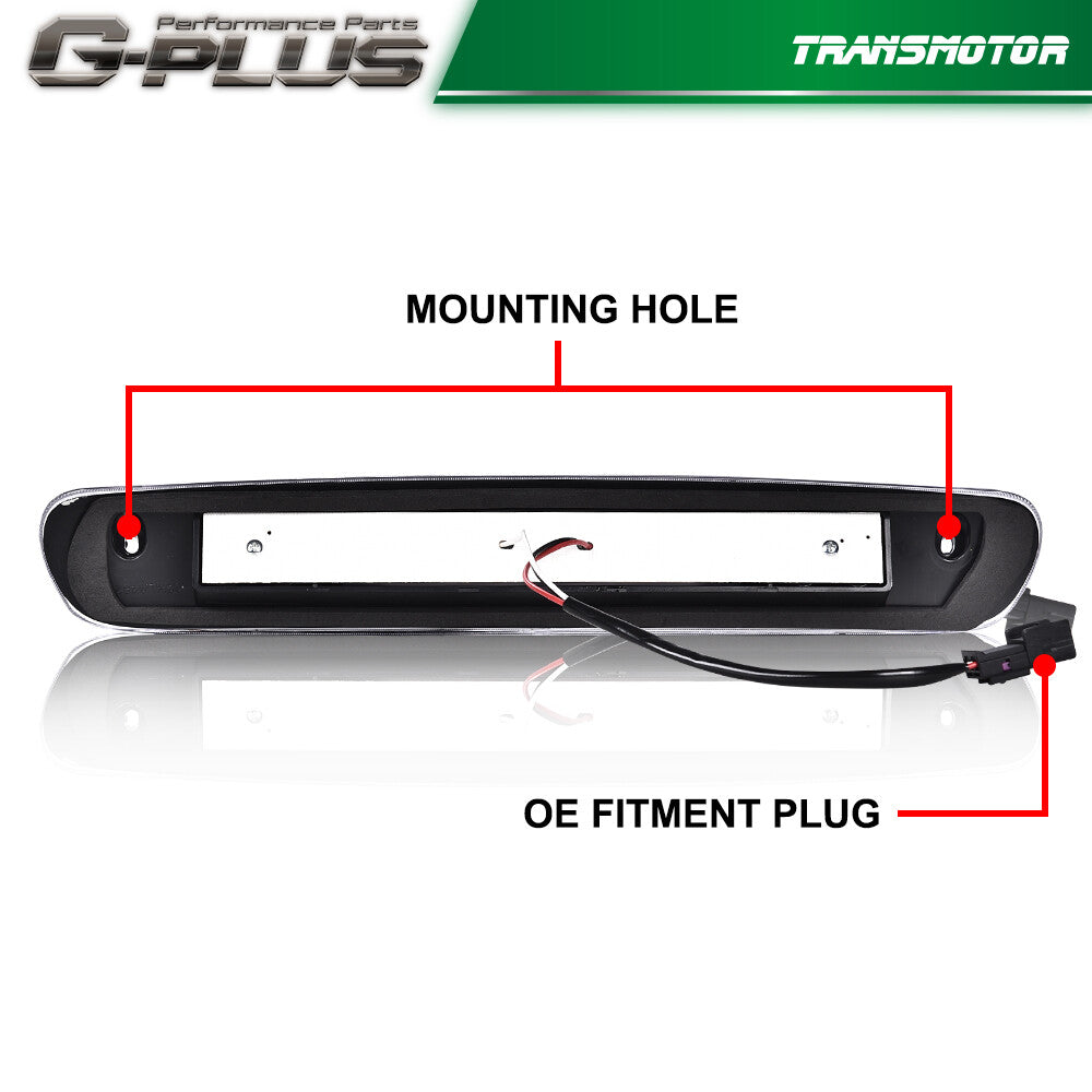 LED 3RD 3rd Brake Light Fits 2007-14 for Silverado for Sierra 1500 2500 3500- v