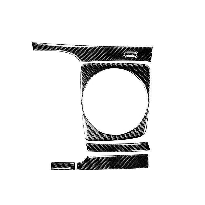 Real Carbon Fiber Car Gear Shift Panel Cover Trim for Honda for Civic 8th 2006-2011
