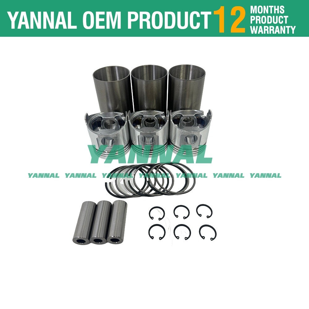 3TNV84 Engine Cylinder Liner Kit for US361CAB T2 T3 EF312T EF228 Tractors