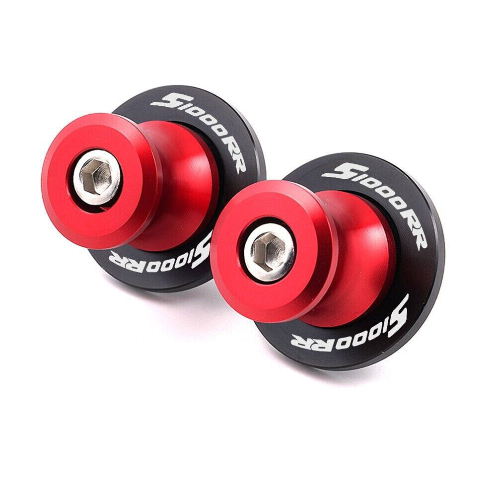 Swingarm Spools Coil Slider Stand Screws M8 for BMW S1000R S1000RR 2014-2018 Red