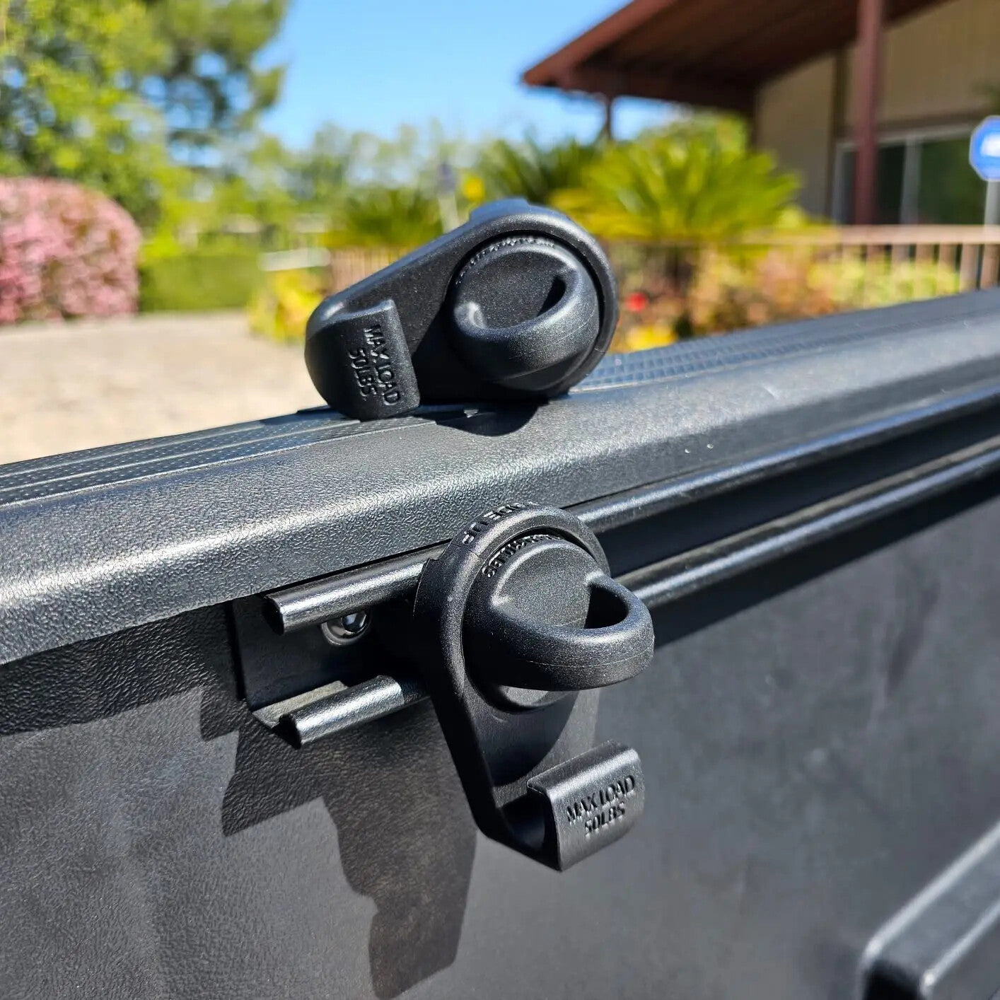 4 * Truck bed slide rail hooks suitable for Toyota Tundra 07-19 Tacoma PT278-35075