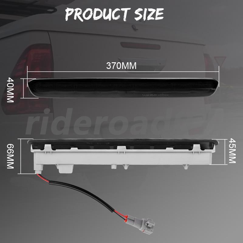 LED 3rd Third Brake Light Tail Rear Lamp Smoked for Toyota Hilux Revo 2015-2018
