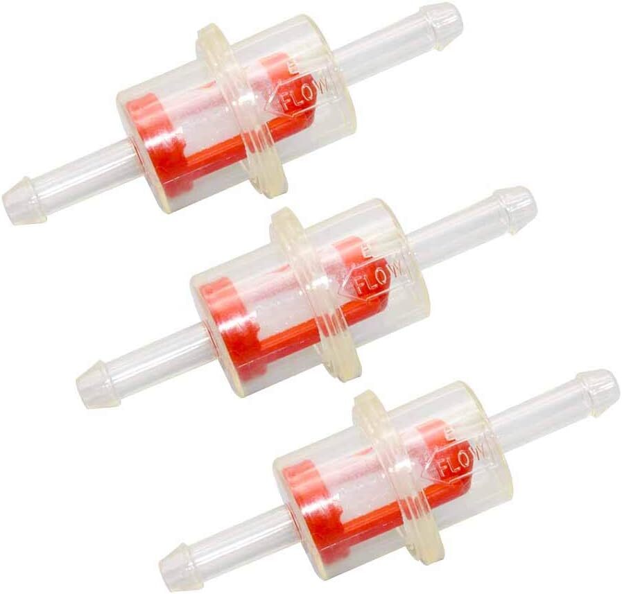 3x Inline Fuel Filter for Polaris Classic 700 550 Pro RMK 800 RMK 600 700 XC 600
