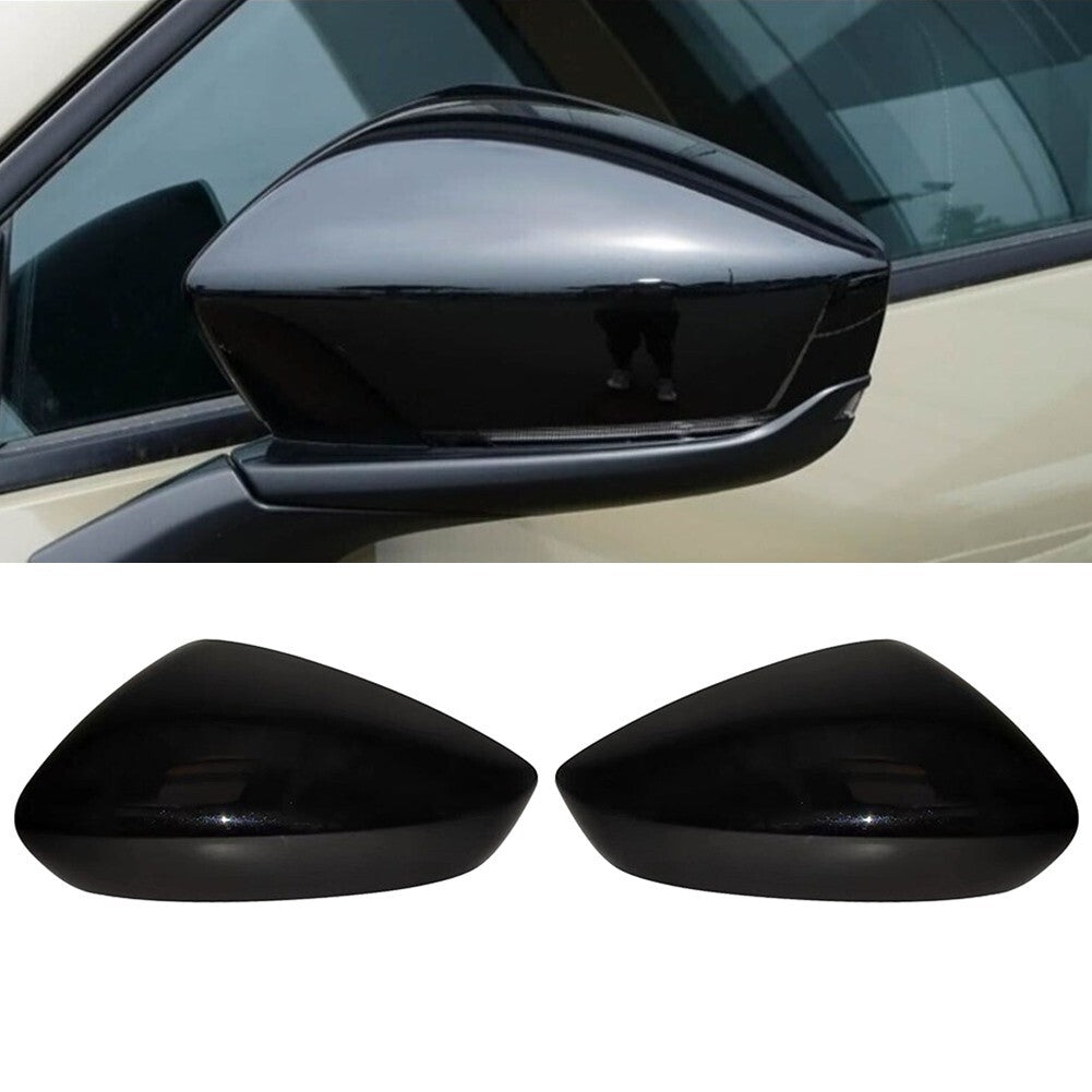 for Mazda CX-30 CX30 2020-2023 Chrome 2PCS Side Rearview Mirror Cap Cover Trim
