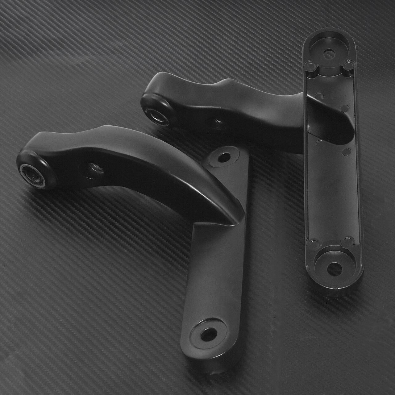 Black Auxiliary Lighting Bracket Frame Fit for Harley Touring Street Glide 06-13