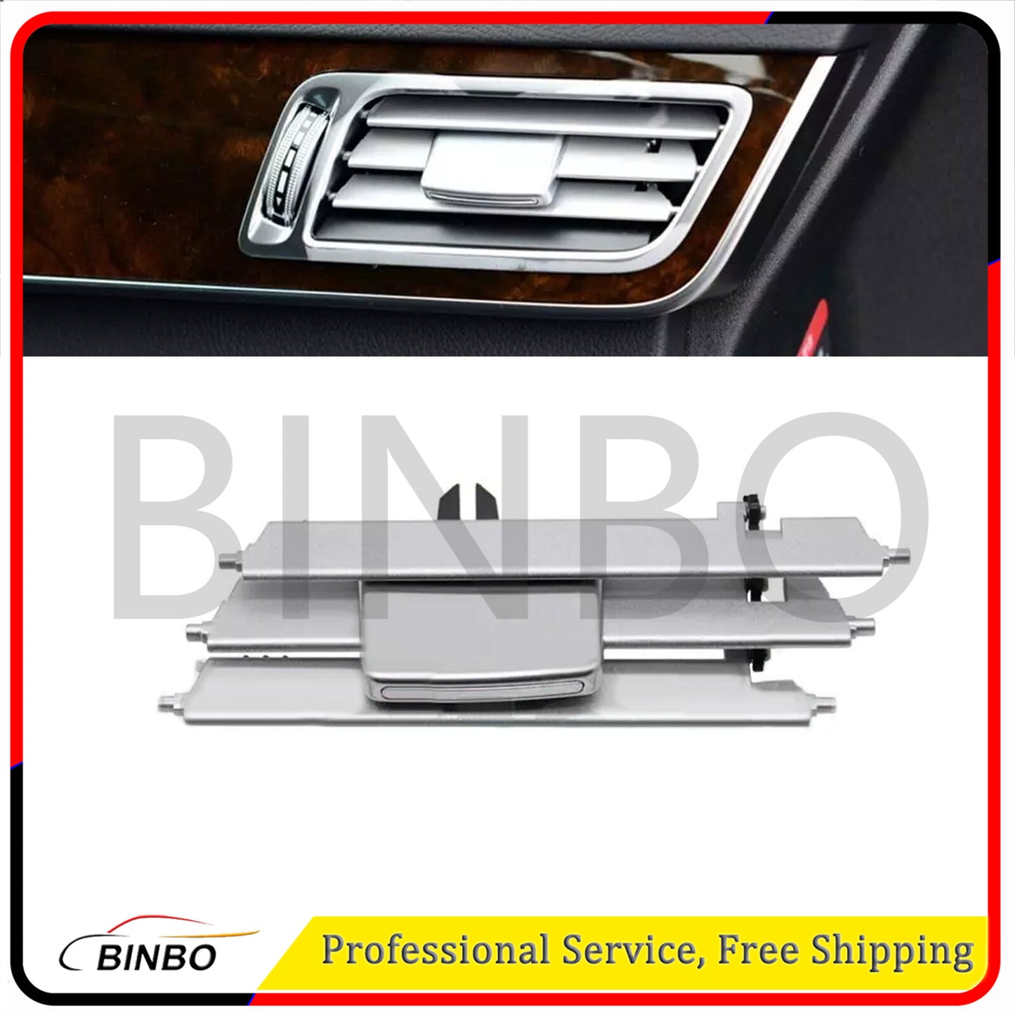 Front Right Air AC Vent Outlet Grille Repair Kit for Benz E Class W212 2009-2013 Q