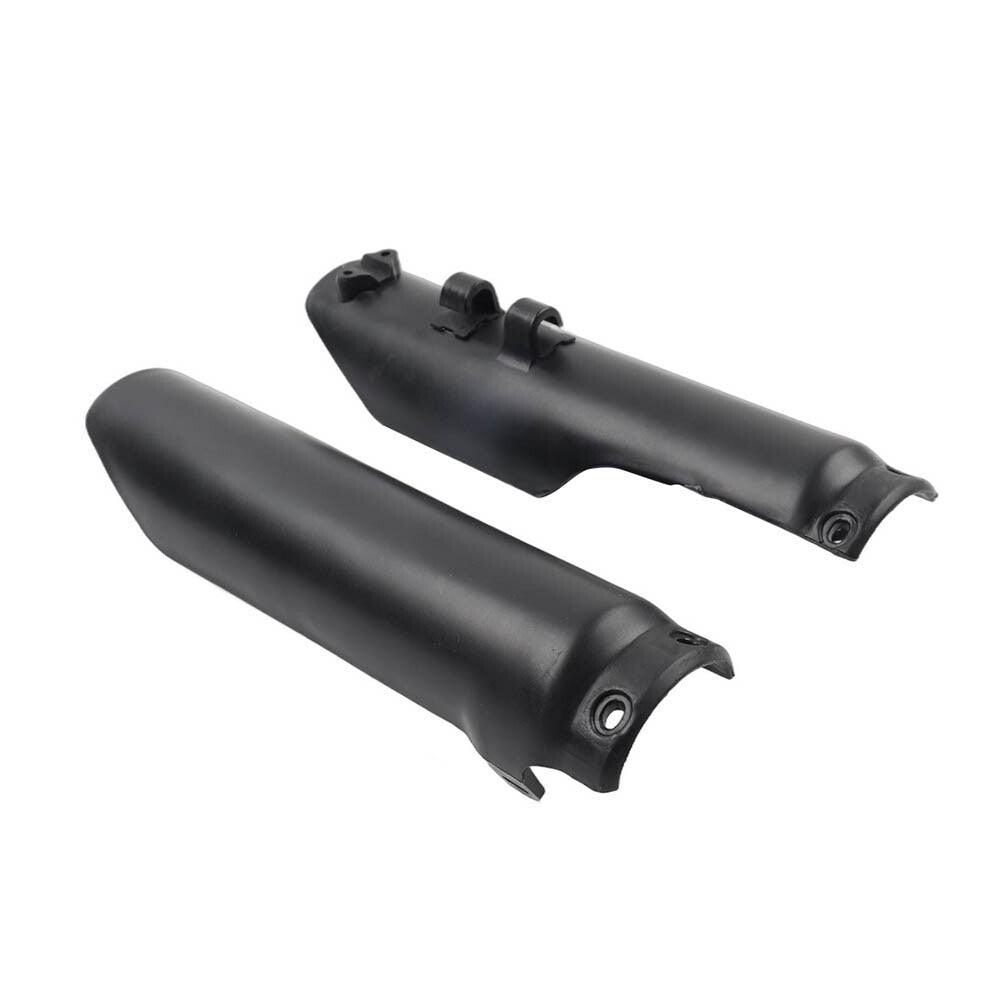 Black Front Fork Guard Cover For 90cc 110cc 125cc 140cc Pit Pro Trail Dirt Bike
