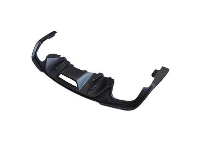 Rear Diffuser Spoiler Bodykit 4-outlet 1PCS for Ford for Mustang 2018-2021 GT Black