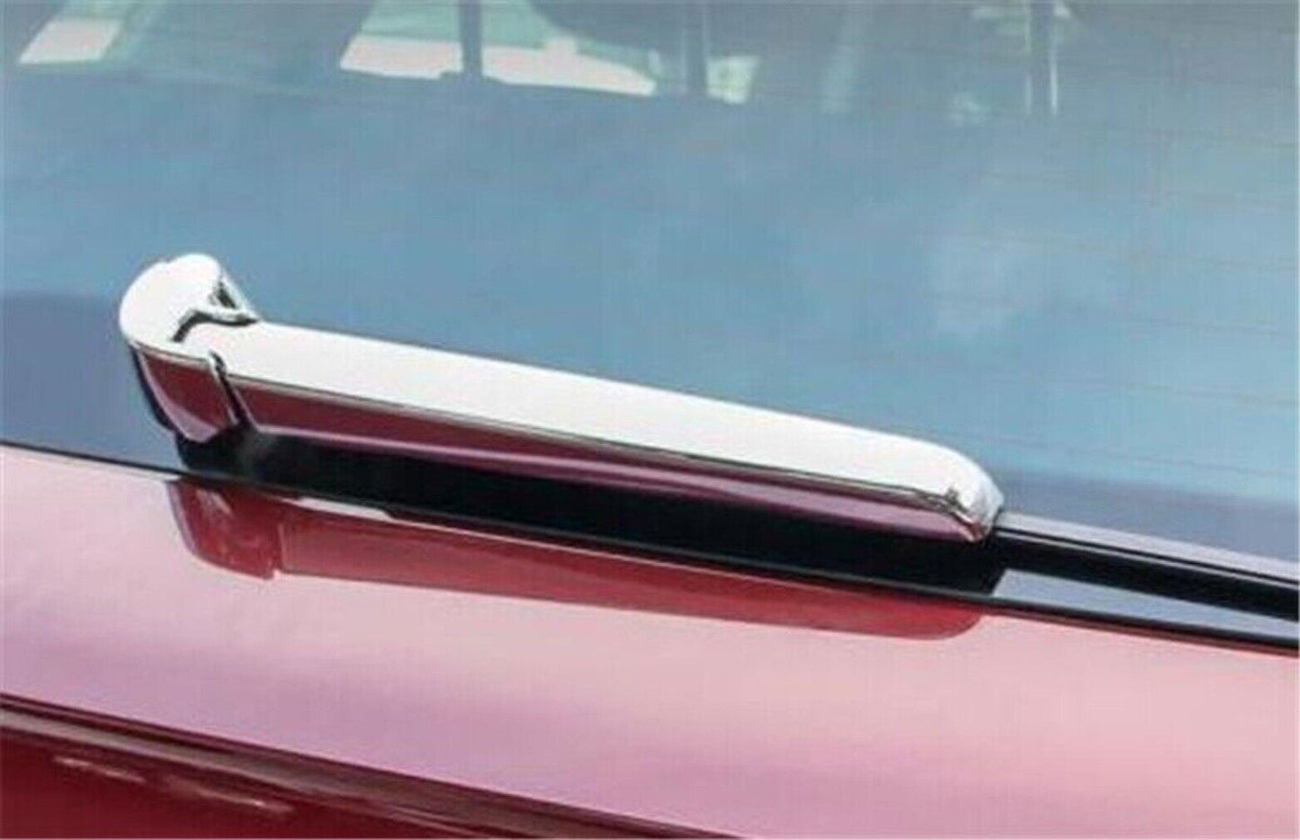 3X ABS Chrome Rear Window Rain Snow Wiper Molding Trim Fit for Audi Q5 2018-2024
