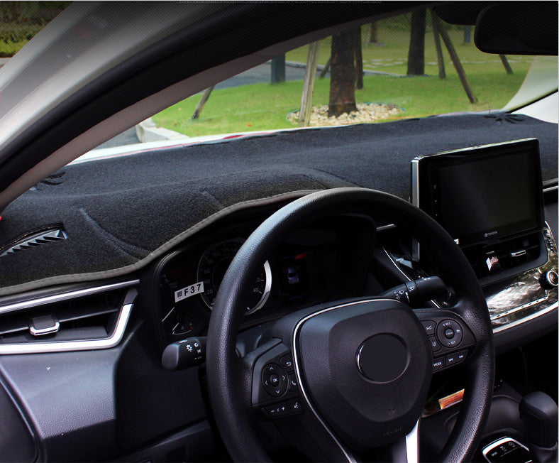 DashMat Dashboard Cover Dash Cover Mat Black Look Pad for Toyota for Corolla 2020-24