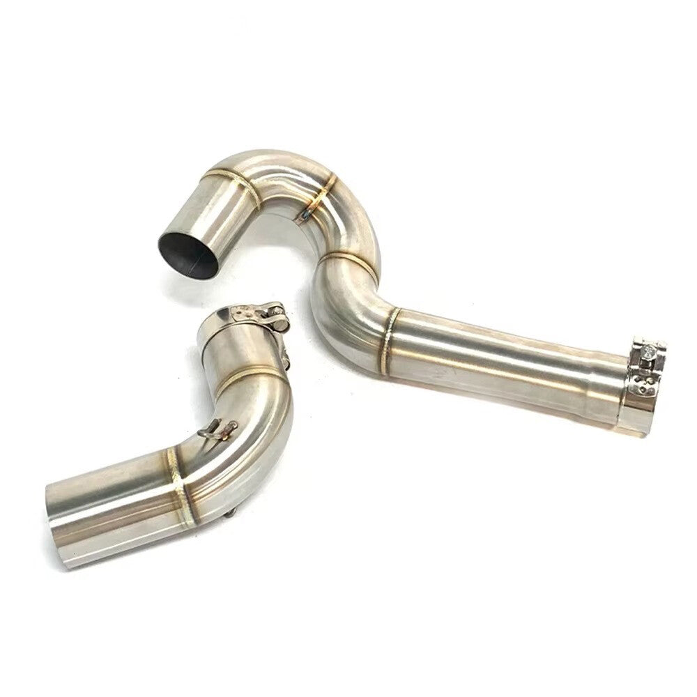 Dirt Bike For Beneli TRK502 Pipe 2016-2018 Exhaust Middle Link Pipe 51mm Slip On