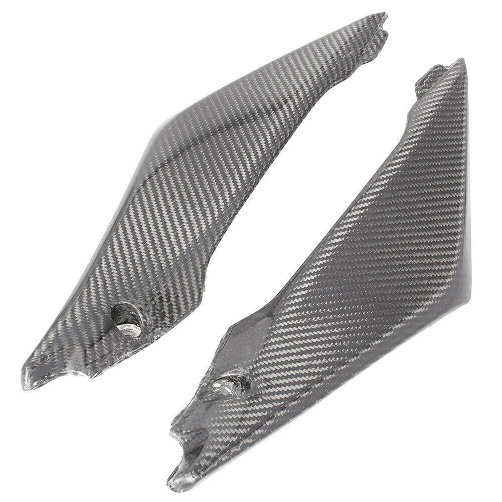 for Suzuki GSXR1000 2005-2006 K5 Black Carbon Fiber Tank Side Fairings Trim