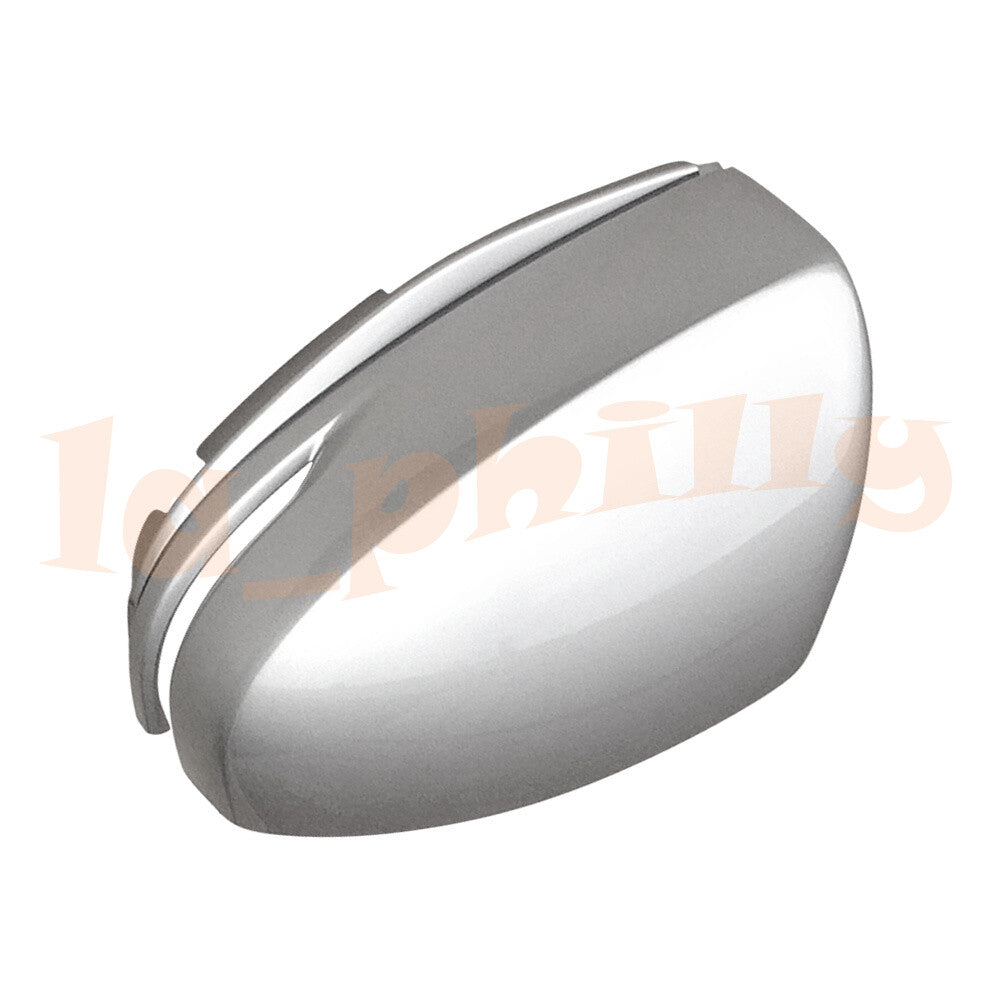 For 2015 2016 2018 for Honda Jazz Fitt Gk Left Side Mirror Cover+Light Sliver