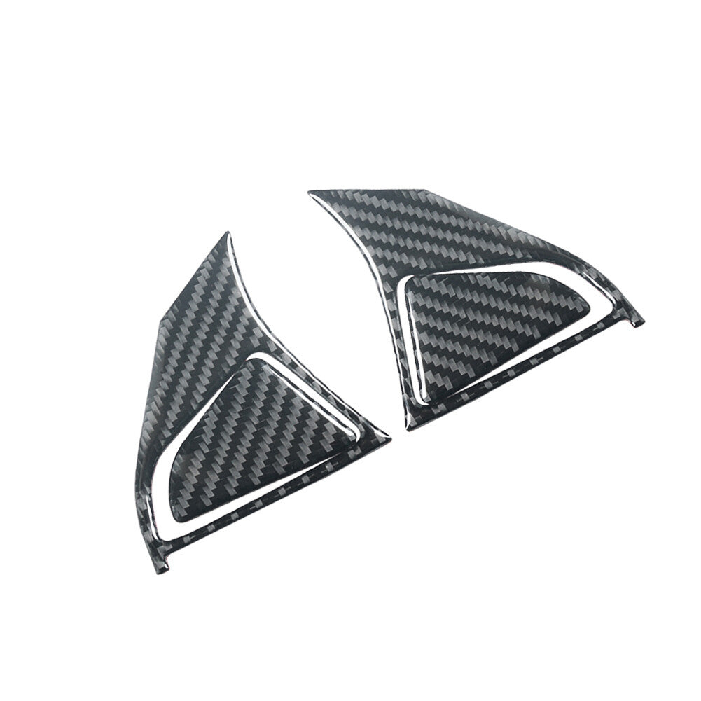 Carbon Fiber Steering Wheel Button Trim Type C for Chevrolet Sonic 2012-2016