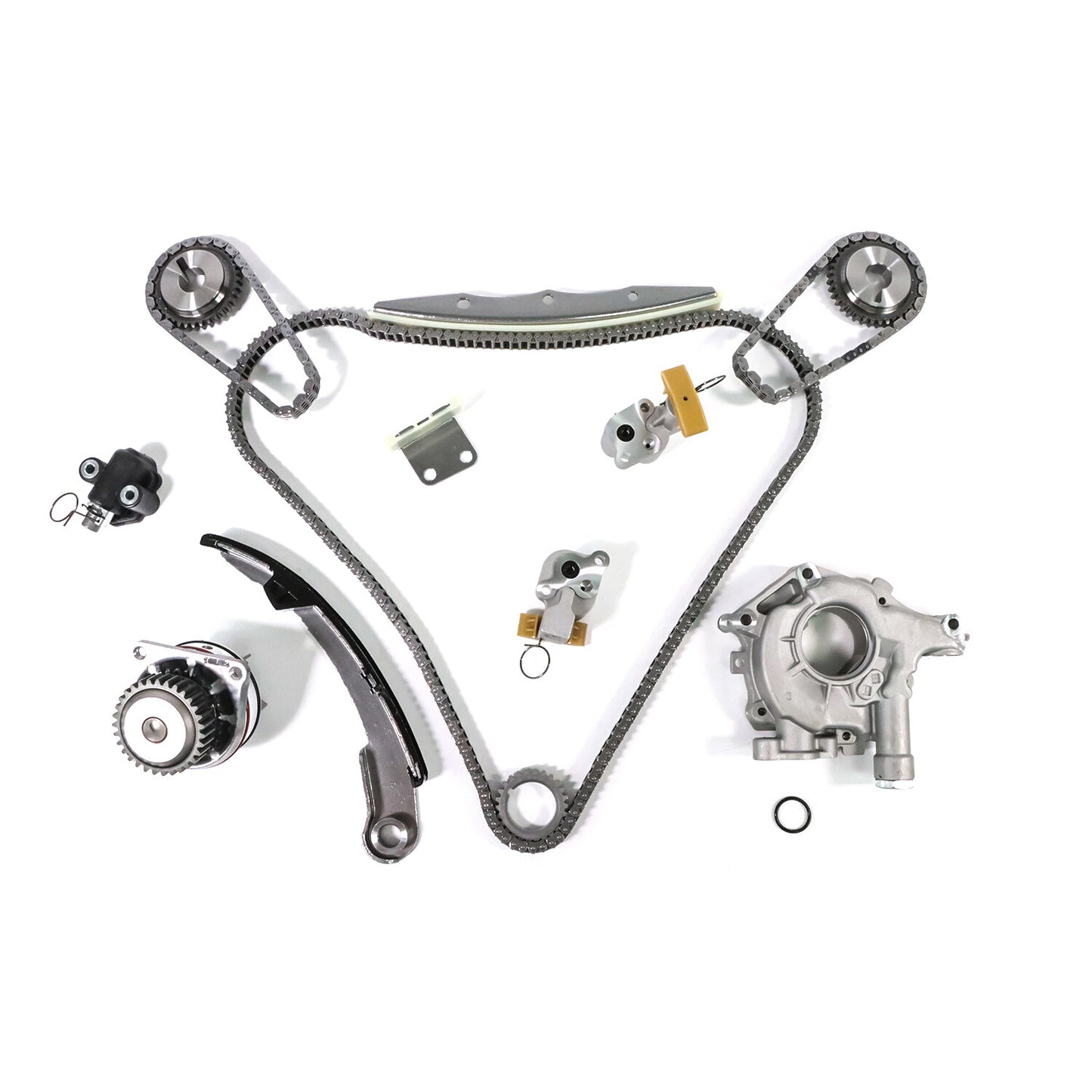 Timing Chain Set Water Oil Pump For 2006-2008 for Nissan Altima Maxima Quest 3.5L