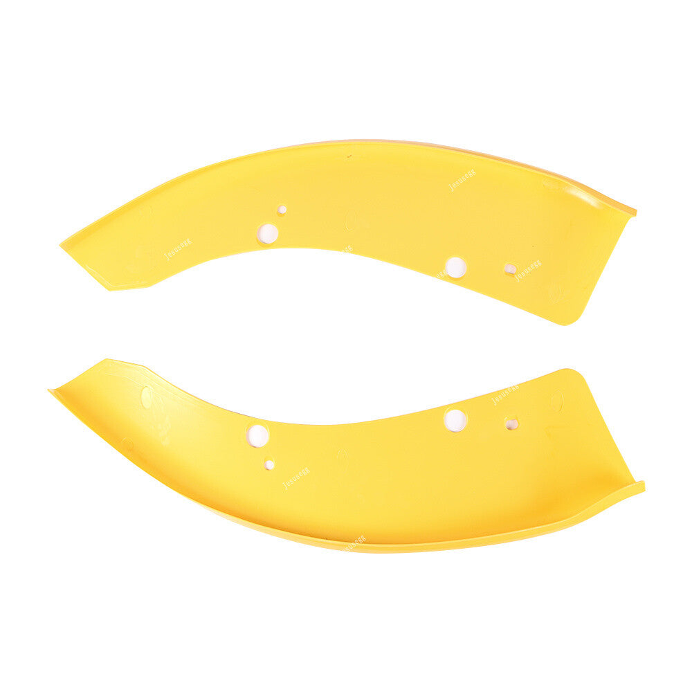 Qty 2 Front Bumper Lip Splitter Spoiler Trim For 2015-2019 for Dodge for Charger Scat Q