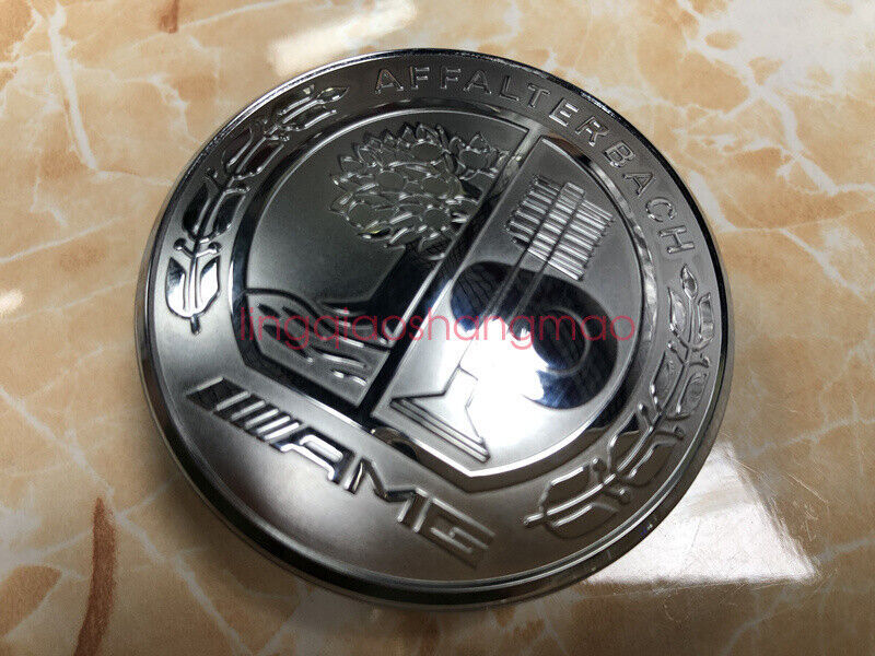 New for Mercedes-Benz silver chrome badge for front engine 57 mm A0008171701