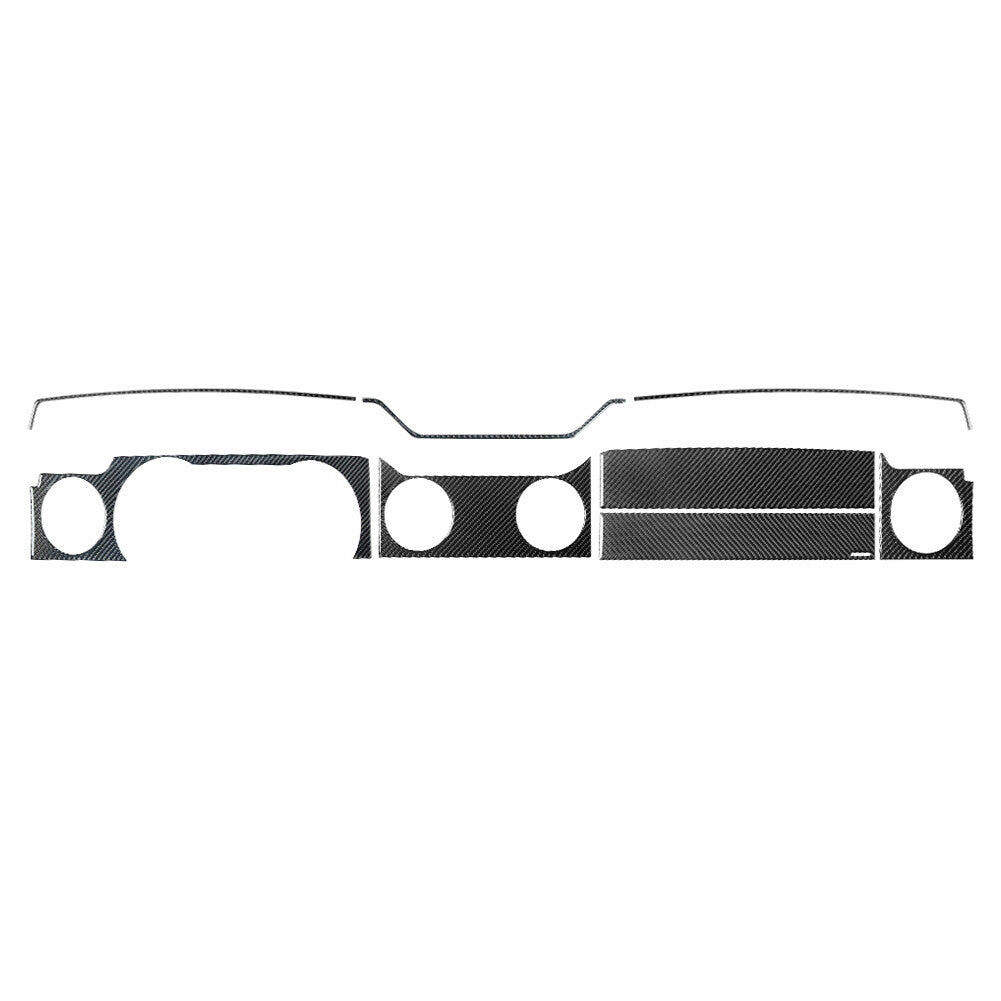 4Pcs Carbon Fiber Door Left Right Control Cover Trim for Dodge Durango 2014-2020 v