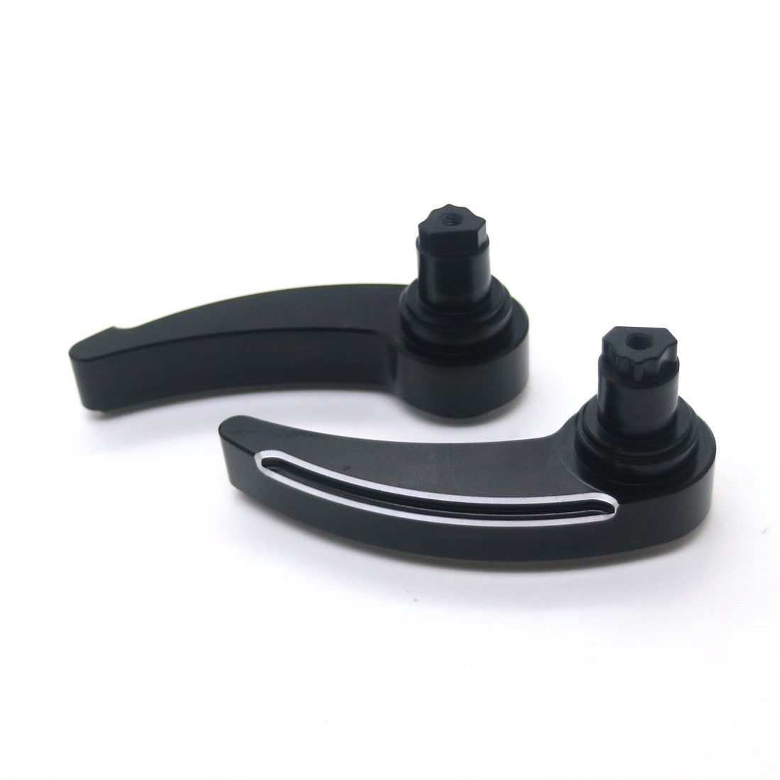 Black Saddlebag Latch Lever Lid Lifter for Harley Electra Street Glide 2014-2017 Q