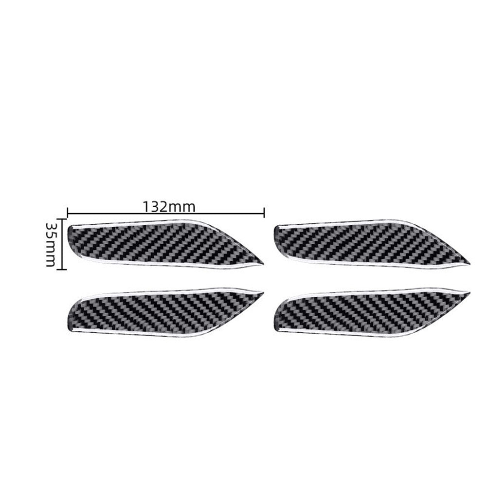 Red Carbon Fiber Central CD Player Frame Trim For Silverado/tahoe/ for sierra 2007-14 v