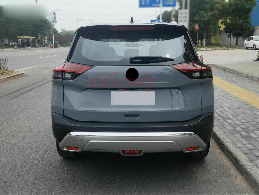 for Nissan Rogue 2021-2023 Chrome FrontRear Bumper Molding protector Cover Trim