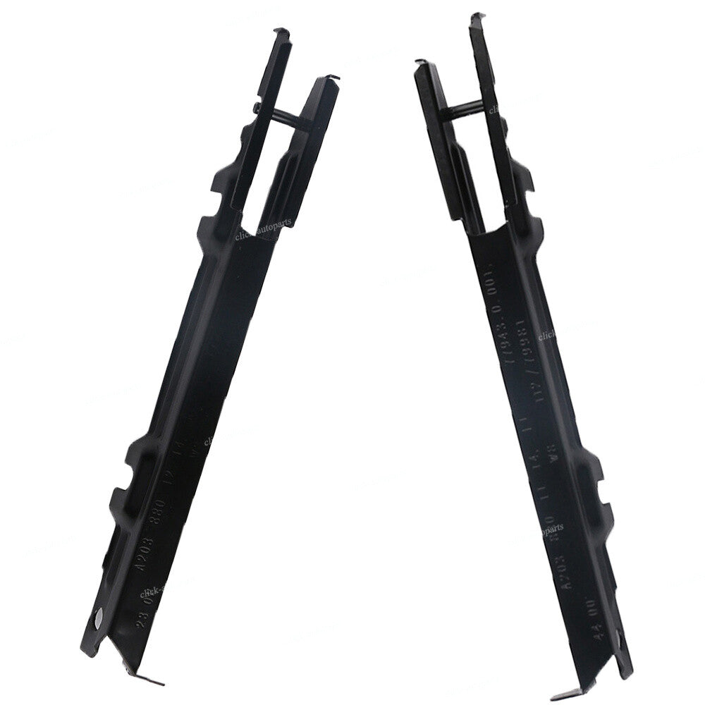 Pair Front Left Right Side Bumper Bracket for Benz 2002-07 C240 C320 C32 C230