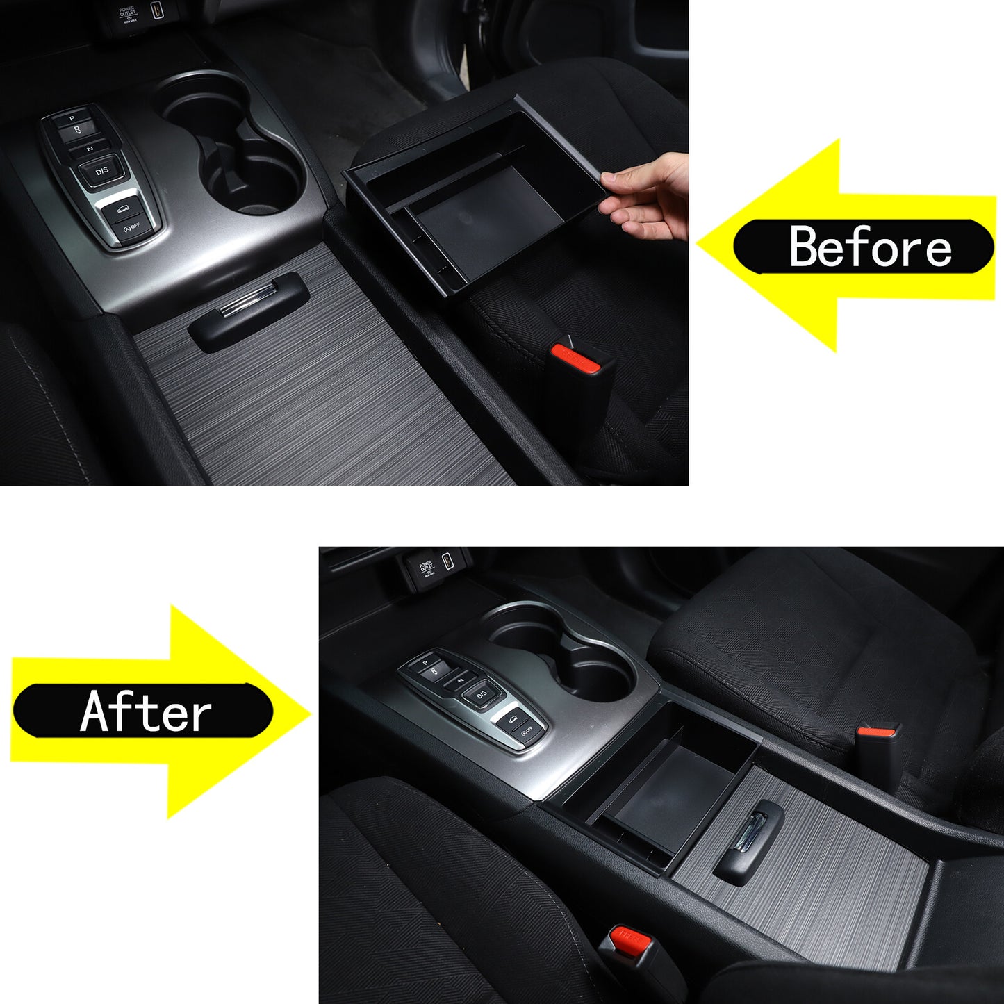 2 Glossy black side mirror windproof buffet deflection plate suitable for Supra 19-22- v