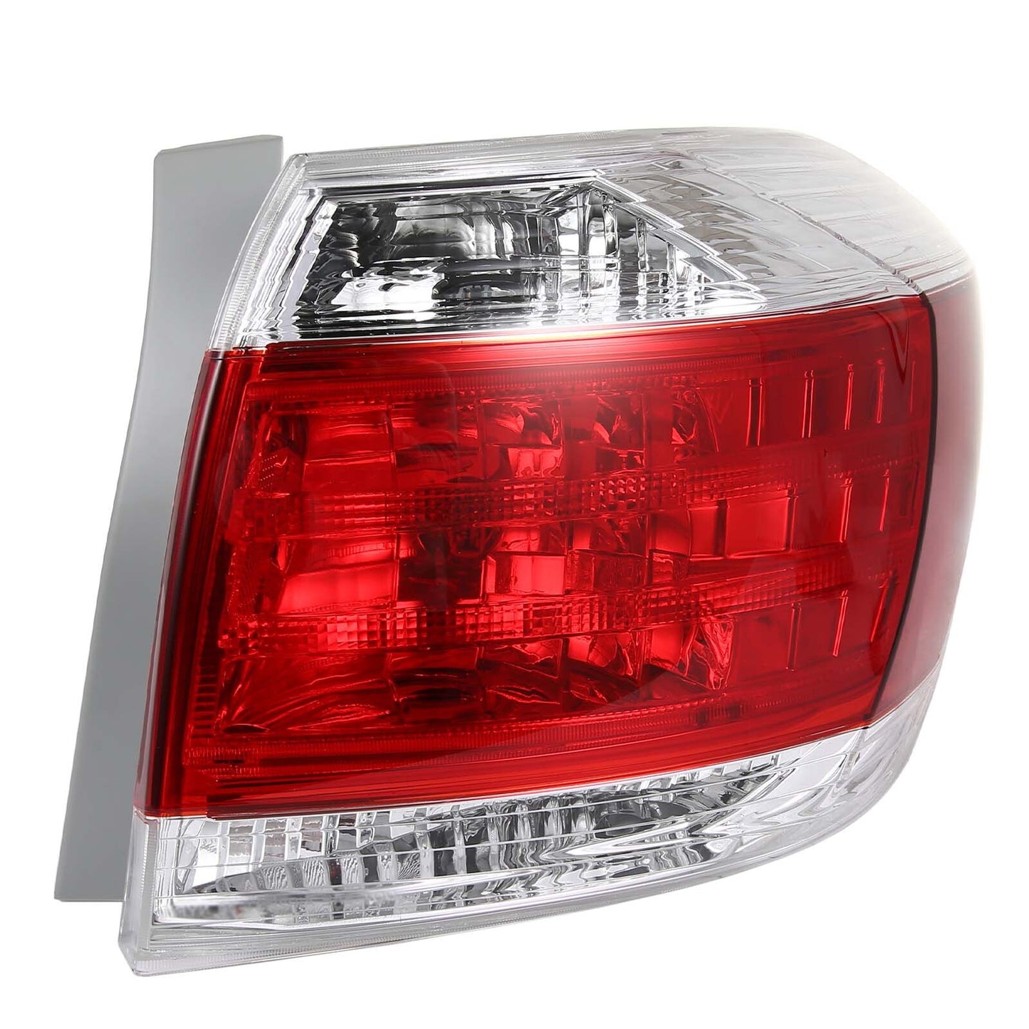 The passenger-side rear brake light is applicable to 2011, 2012, and 2013 for Toyota Highlander models.