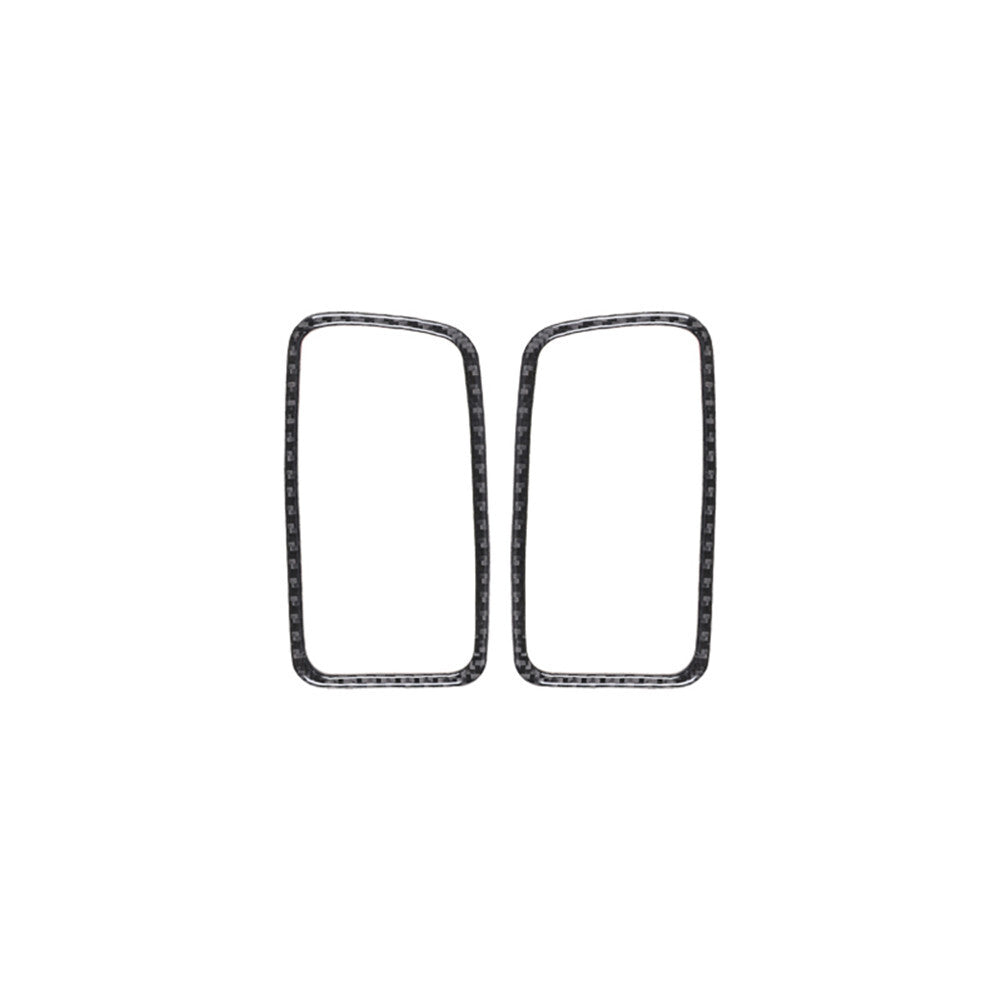 Suitable for Kia K5 2021-2023 black brushed car interior start stop switch cover decoration- v