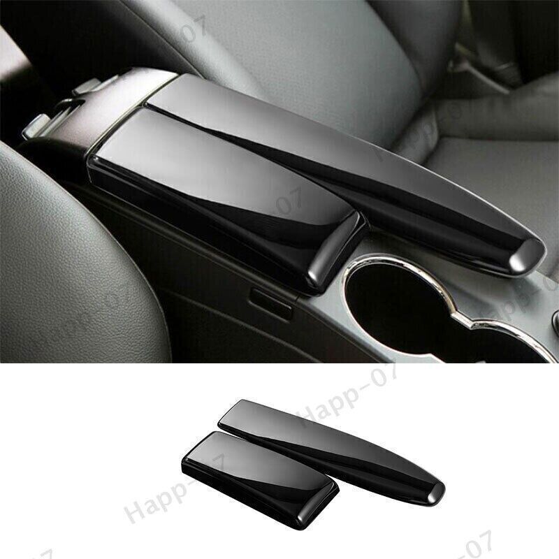 2009-14 for Benz GLK Bright Black Middle Console Armrest Box Panel Cover Trim B n