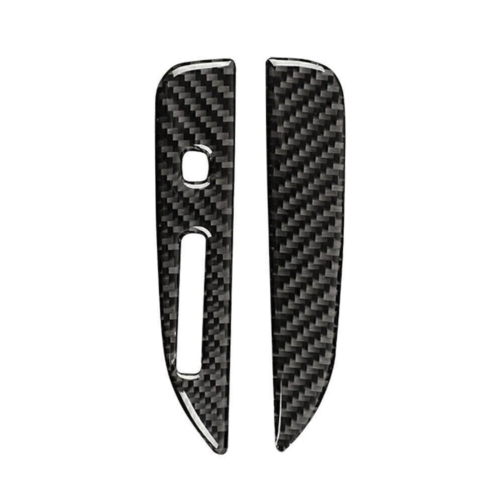 for Ford for Mustang 2015-2019 18 17 Carbon fiber Interior Gear Box Panel Cover Trim