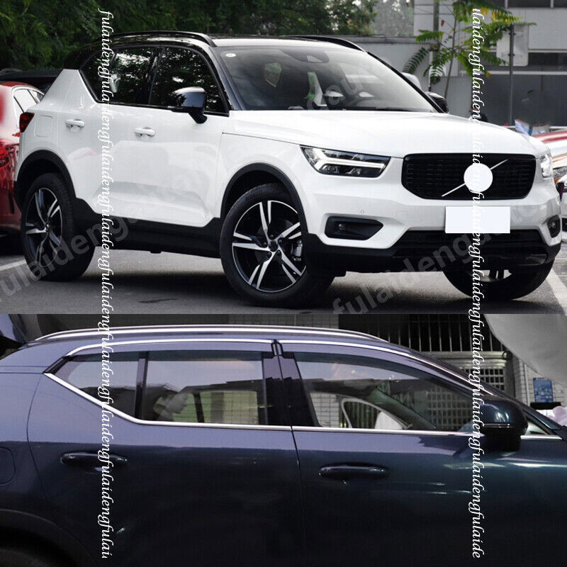 for Volvo XC40 2019-2024 Side Window Wind Visors Sun Rain Guard Vent Deflectors