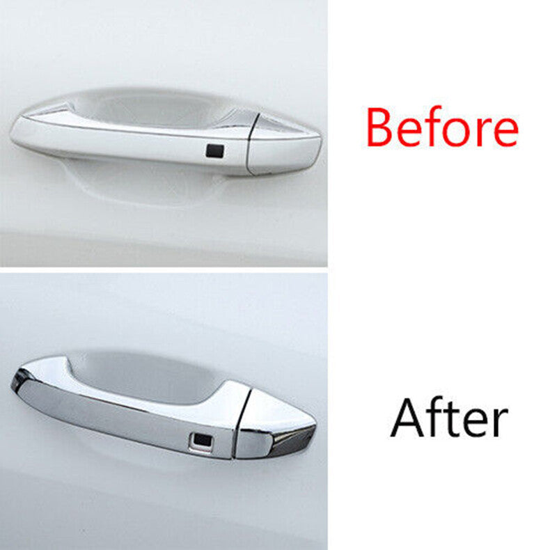 5pcs for Kia K5 2021-2023 Chrome Exterior Side Door Handle Molding Cover Trim