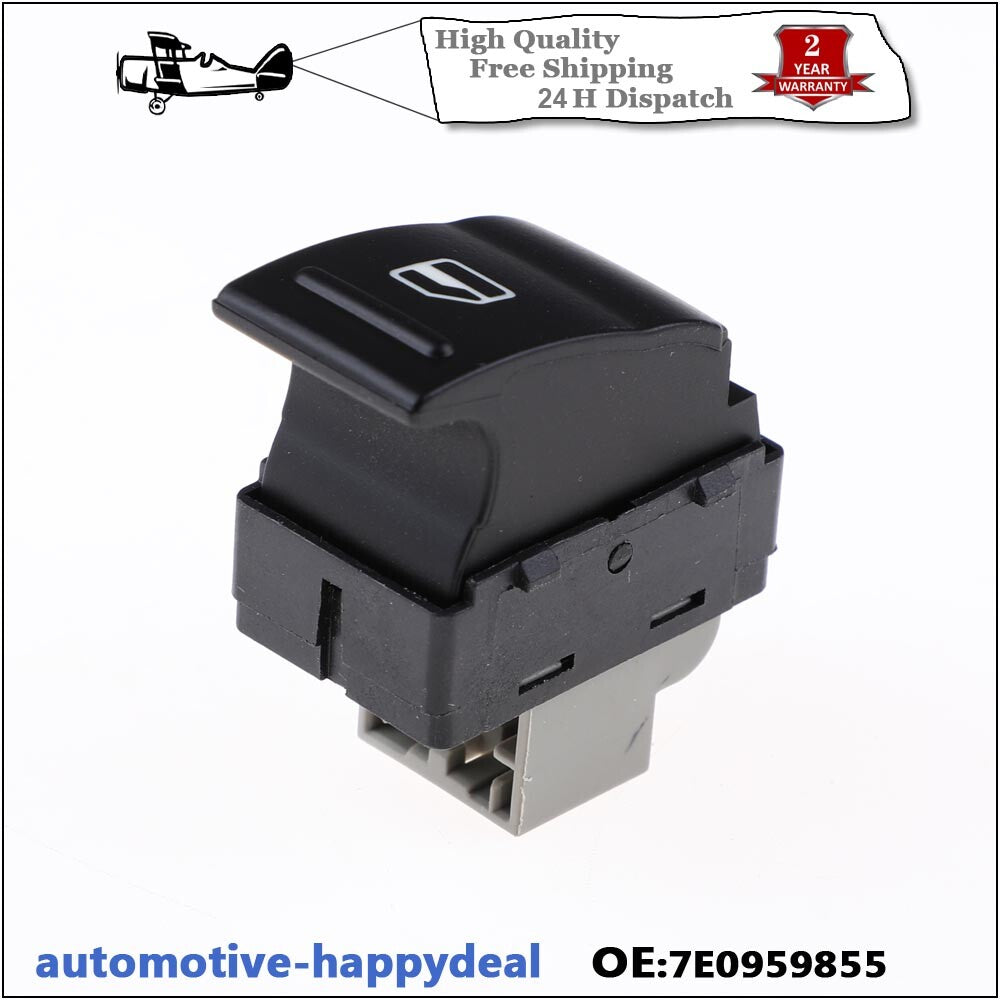3X ELECTRIC WINDOW SWITCH LEFT PASSENGER SIDE for VW TRANSPORTER T5 T6 7E0959855