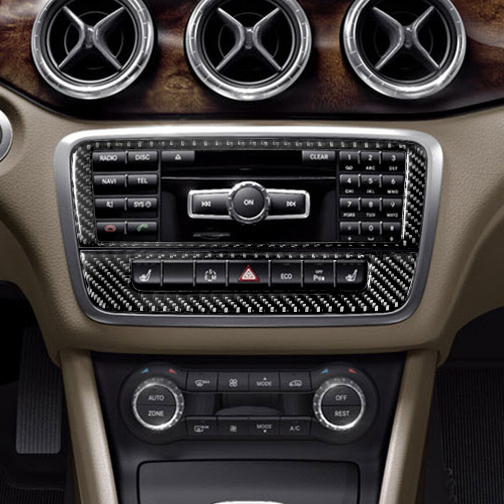 for Corolla 2020 - 2023 SSteel Carbon Fiber Center Console Gear Shift Frame- v