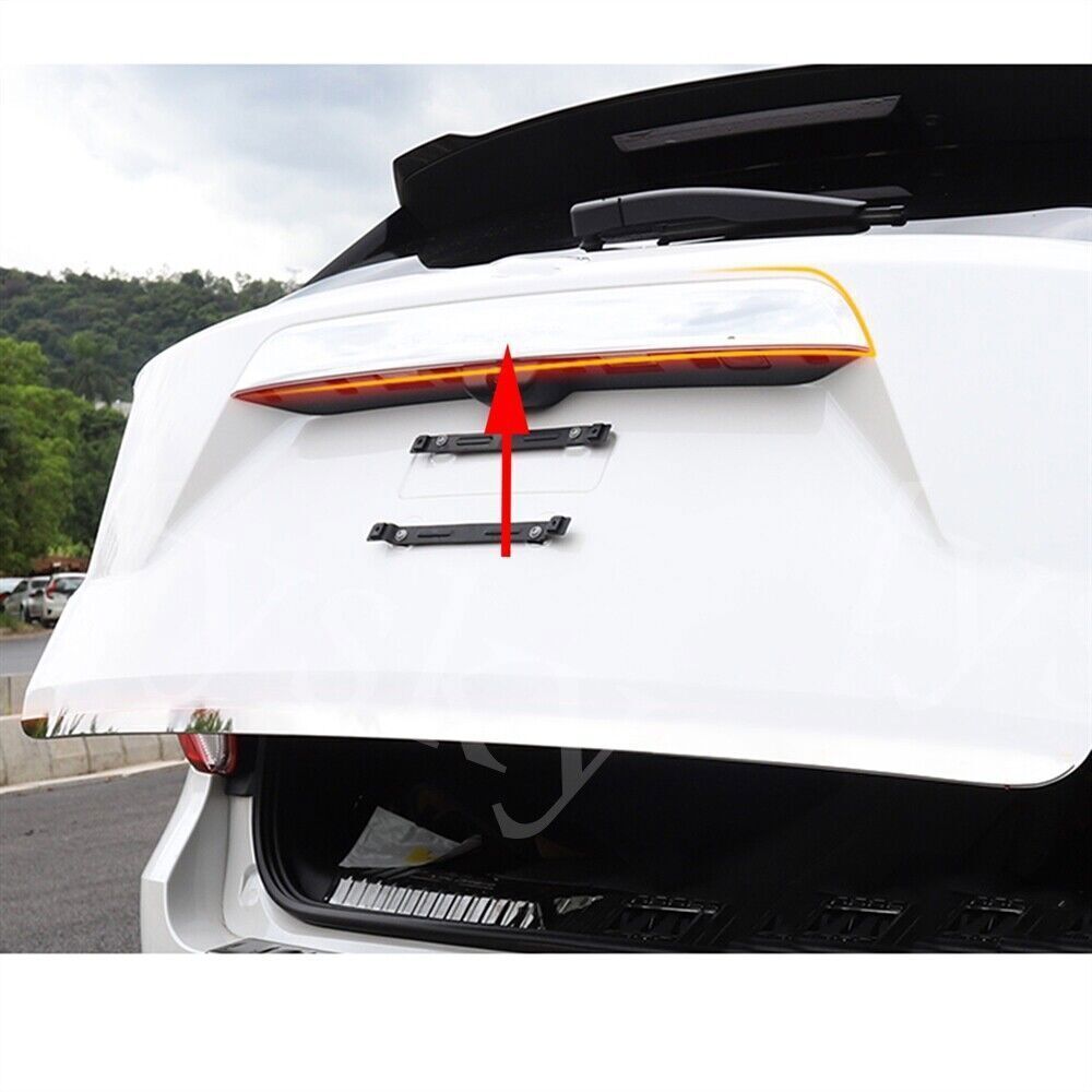 1PCS Chrome Rear Tail Trunk Lid Cover Trim Accessories for Ford Explorer 20-2024