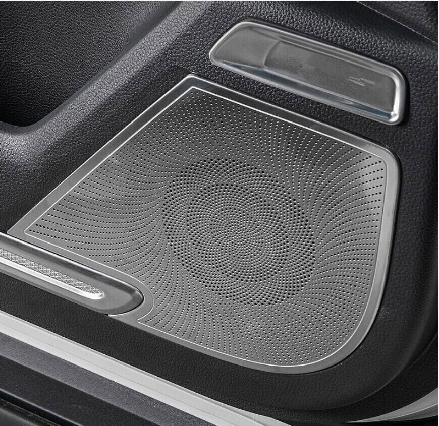 Inner Door Speaker Ring Trim Cover Accessories for Honda CR-V CRV 23-2024 Silver